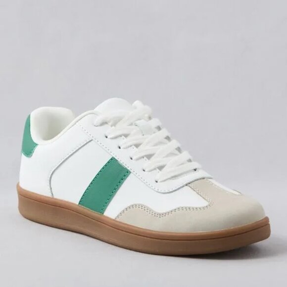 American Eagle Outfitters Other - American Eagle Retro Sneakers | Green & White | Size US 9 | NWOT